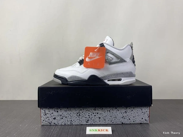 Kick Theory Jordan Retro 3885 4 Original 840606- White Cement 1014
